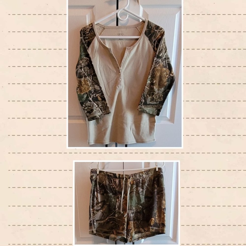 Cabela’s Two-Piece Shorts Pajama Set – Never Worn